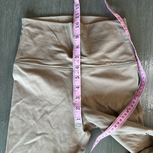 Set Active Beige Tan Leggings High Waisted S - Picture 10 of 10